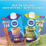 Dutch Lady x Tealive To Drink Milktea & Matcha 250ml