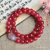Bodhi Seed Bodhi Root Handheld Buddhist Beads Bracelet Authentic Handheld Cultural Play Pixiu Peach 