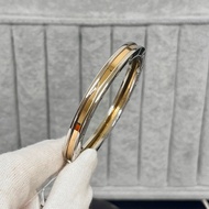 Bv 18K Gold Steel Bracelet 15.5Cm