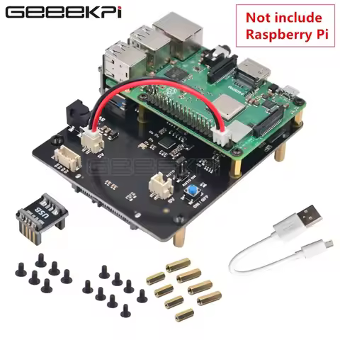 Raspberry Pi X820 V3.0 2.5 Inch SATA HDD/SSD Storage Expansion Board Optional Power Supply for Raspb