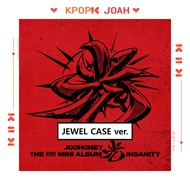 [POB](LIMITED JEWEL ver.) JOOHONEY (MONSTA X) [光 (INSANITY)] 2nd MINI ALBUM (6th Jan.2026)