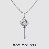 【JOY COLORi】50分 18K白金 光年之鑰阿斯切鑽石項鍊