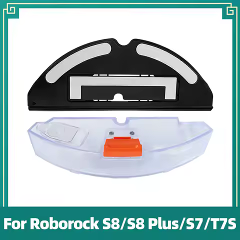 Replacement Mop Bracket & Water Tank Compatible for Roborock S8/S7/T7S, Robot Vacuum Accessories Par
