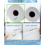 Fusible Fleece Interfacing, 11.8 Inches X 15ft Lightweight One-sided Iron-on Loft Polyester Batting