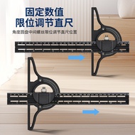Combination Angle Ruler 0-180 Degree Woodworking Measurement