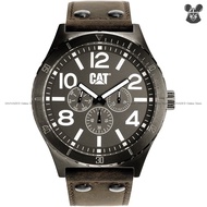 Caterpillar CAT Watches NI-159-35-535 Men's Analog Watch CAMDEN Multi-hand 48mm Leather Strap Brown 