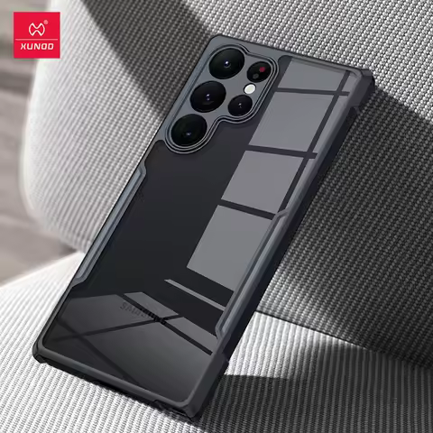 Xundd Shockproof Case For Samsung Galaxy S23 Ultra, Protective Clear Cover For Samsung Galaxy S23 Pl