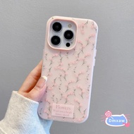 Ins Style Pink Flowers Phone Case For Vivo Y04 Y04S Y03 Y03T Y02 Y02A Y02T Y02S Y01A Y01 Y5S Y3S Y1S