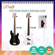 JCraft 5 String Electric Bass Guitar Combo Set Precision Bass Guitar