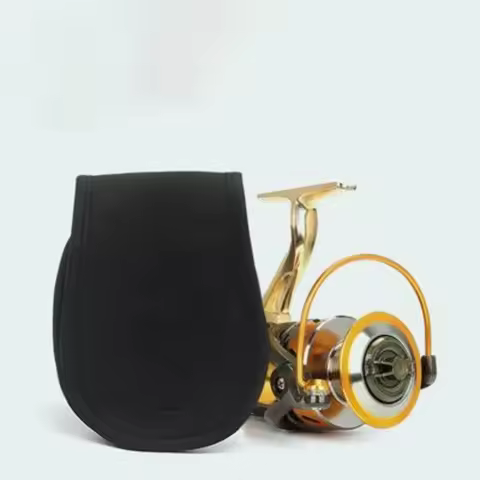 Fishing reel storage bag, fishing reel reel storage pouch, fishing bag.