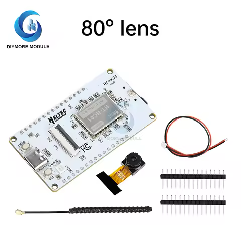 ESP32-S3 WiFi HaLow HC33 Development Board WiFi Bt Test Board with OV3660 Camera Module 200W Pixel
