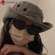 CHEEKOY Grunge Cowgirl Hat, Comfortable Cute Grunge Cowboy Hat, Fashion Lightweight Soft Breathable 