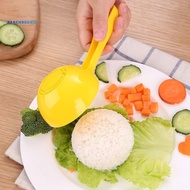 PEK-Rice Scoop Mold Non-stick Fashion Creative Sushi Mold Rice Ball Spoon Kitchen Accessory