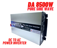 inverter DA8000w ตัวแปลงไฟ12V/24V/48v DCเป็น220V AC เครื่องแปลงไฟแบตเป็นไฟบ้าน inverter pure sine wa