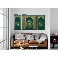 Clock FRAME VERSE MAC 2412 FRAME (3 PANELS)