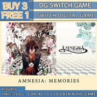 Amnesia: Memories Nintendo Switch Digital Game （BUY 3 TAKE 1)