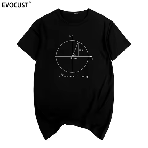 Euler Equation Identity Nerd Geek Science Funny T-shirt Cotton Men T shirt New TEE TSHIRT Womens uni