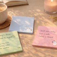 Cute Cat Memo Pad | To Do Lists Journal Classes