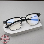 Four Nines 999.9 Pure Titanium Eyeglasses Frame, High-End Optical Prescription Glasses, S-08T, Size 