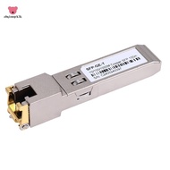 SFP Module RJ45 Switch Gbic 10/100/1000 Connector SFP Copper RJ45 SFP Module Gigabit Ethernet Port 1