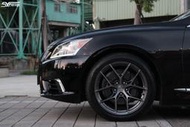 【超鑫國際】 美國 AG M580R 19吋旋壓鋁圈 5孔114 5孔112 5孔120 LEXUS LS460 實裝圖