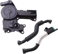 DUNSIHUI 06H103495A PCV Engine Crankcase Vent Valve Assembly 06H103495AC Oil Separator Valve Breathe