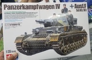 2020 new tooling-Tamiya-田宮-35374-1/35-WW2-German- Panzerkampfwagen IV Ausf. F-w/crew-M-077