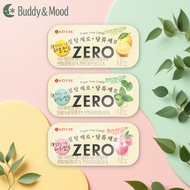 [LOTTE] Zero Sugar Free Candy 28g  |  Lemon Mint | Peach Mint | 98% Sugar Free l Tin case