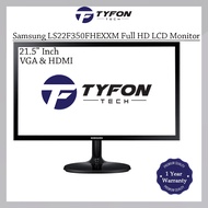 Samsung 21.5" Inch Widescreen Full HD LED Backlit LCD Monitor LS22F350FHEXXM (Refurbished)