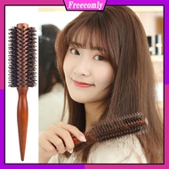 Pig Bristle Curly Hair Comb Bounce Curl Define Styling Brush Curls Barber Styling Tool Salon Barber 