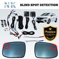 HONDA CITY GN2 BLIND SPOT DETECTOR BLUE SIDE MIRROR SIGNAL LIGHT LED WITH BSD LOGO