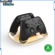 BOU 1 Set 8bitdo Dual Charging Dock Controller Charger Charging Stand Compatible For Xbox Series X S / Xbox One