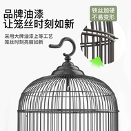 Sangkar burung, sangkar burung kakakatua, sangkar burung nuri kecil, sangkar burung logam bulat bers