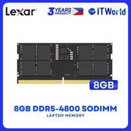 Lexar 8GB DDR5-4800Mhz SODIMM Laptop Memory LD5S08G48C40ST-BGS itw