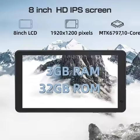 The Cheapest M8 4G Phonecall Android 10 Tablet PC 8 Inch AMTK6797 10-Core 3GB Ram 32GB Rom 1920 x 12