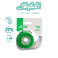 Skylar Invisible Tape with Dispenser 18mmx33m Green CINT-18-33G - School & Office Supplies