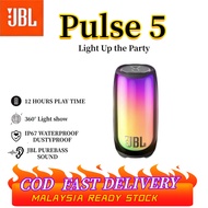 JBL Pulse 5 Bluetooth Speaker | 360° Light Show, IPX7 Waterproof, 12H Playtime, Deep Bass, Perfect f