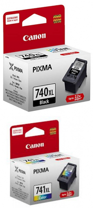Canon - PG-740XL + CL741XL (黑彩高用量墨盒套裝)
