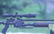 MAINAN SENAPAN ANGIN PREDATOR - PCP BLACK LAVA TACTICAL ASLI