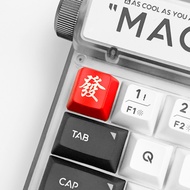 keycaps keycaps custom ESC Fortune Cross Axis Single Transparent Keycap