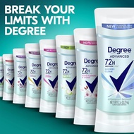 DEGREE Advanced Women's Antiperspirant Deodorant Stick 74g.