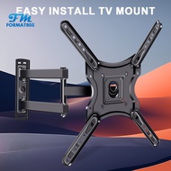 Tv Stand Universal Tv Wall Mount Sturdy Full Motion Tv Wall Mount with Swivel Arm Universal Lcd Monitor Bracket for Strong Load-bearing Ideal for Southeast Asian Buyers