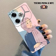 HP New Hijab Case - Latest Tecno Pova 6 NFC Softcase - Tecno Pova 6 NFC Phone Case - Tecno Pova 6 NF