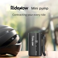 Ridenow Mini Electric Bike Air Pump Tiny Bicycle Tire Inflator Portable 150PSI 5000mAh