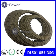 Original DL501 0B5 DSG Transmission Clutch Friction Kit For Audi Q5 A4 A5 A6 A7 7-Speed Gearbox Disc