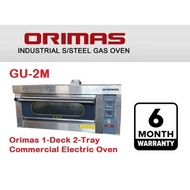 Orimas 1-Deck 2-Tray Industrial Stainless Steel Electric Oven