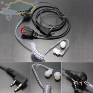 MALCOLM FBI Style New Stylish Radio Walkie Talkie 2 Pin Earpiece