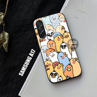 HP Samsung A17 Case - Latest Samsung A17 Glass SoftCase - Samsung A17 Phone Case - Silicone For Sams