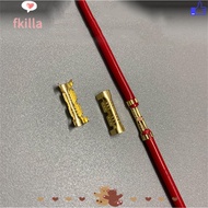FKILLA Connector Gold Color Terminal Line Small Teeth Fascia Terminal 453 U-shaped
