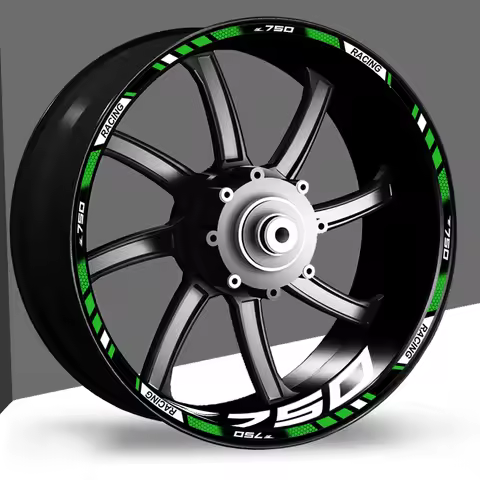 For Z750 z750 z 750 Z 750 Motorcycle Wheel Sticker Rim Stripe Decal Waterproof Tape Reflective Acces